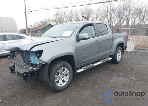 2022 Chevrolet Colorado 4Wd Short Box Lt from USA, damaged, VIN 1GCGTCEN4N1152666